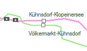Völkermarkt-Kühnsdorf szolgálati hely helye a térképen