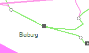 Bleiburg szolgálati hely helye a térképen