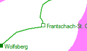Frantschach-St. Gertraud szolgálati hely helye a térképen