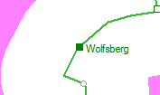 Wolfsberg szolgálati hely helye a térképen