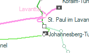 St. Paul im Lavanttal szolgálati hely helye a térképen