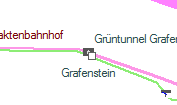 Grüntunnel Grafenstein szolgálati hely helye a térképen