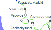 Vadovce szolgálati hely helye a térképen