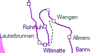 Rohrfluh szolgálati hely helye a térképen