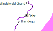 Rohr szolgálati hely helye a térképen