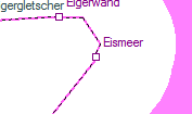 Eismeer szolgálati hely helye a térképen
