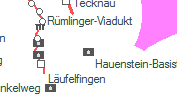 Hauenstein-Basistunnel szolgálati hely helye a térképen