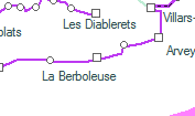 La Berboleuse szolgálati hely helye a térképen