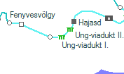 Ung-viadukt I. szolgálati hely helye a térképen