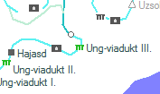 Ung-viadukt III. szolgálati hely helye a térképen