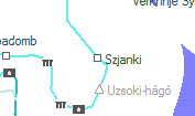 Szjanki szolgálati hely helye a térképen