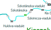 Szkrinicza-viadukt szolgálati hely helye a térképen