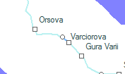 Ilovita szolgálati hely helye a térképen
