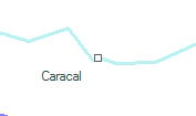 Caracal szolgálati hely helye a térképen