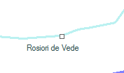 Rosiori de Vede szolgálati hely helye a térképen