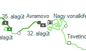 32. alagút szolgálati hely helye a térképen