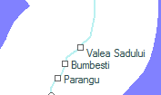 Valea Sadului szolgálati hely helye a térképen