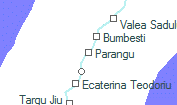 Parangu szolgálati hely helye a térképen