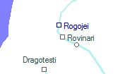 Rovinari szolgálati hely helye a térképen