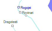 Rovinari Halta szolgálati hely helye a térképen