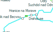Jezernicky viadukt szolgálati hely helye a térképen