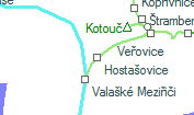 Hostašovice szolgálati hely helye a térképen