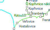 Kotouč szolgálati hely helye a térképen