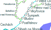 Šumperk szolgálati hely helye a térképen