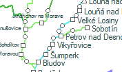 Petrov nad Desnou szolgálati hely helye a térképen