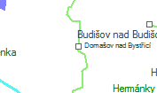 Domašov nad Bystřicí szolgálati hely helye a térképen