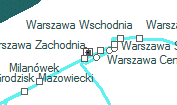 Warszawa Glwna Osobowa (Stacja Muzeum) szolglati hely helye a trkpen