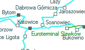 Sosnowiec szolglati hely helye a trkpen