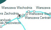 Warszawa Srdmiescie szolglati hely helye a trkpen