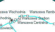 Warszawa Rembertw szolglati hely helye a trkpen