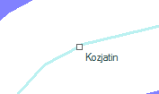 Kozjatin szolgálati hely helye a térképen