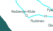 Kedzierzyn-Kzle szolglati hely helye a trkpen