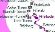 Kühlerbrunnen-Tunnel szolgálati hely helye a térképen