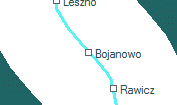Bojanowo szolglati hely helye a trkpen
