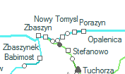 Nowy Tomysl szolglati hely helye a trkpen