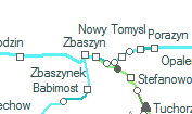 Zbaszyn szolgálati hely helye a térképen