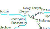 Zbaszynek szolgálati hely helye a térképen