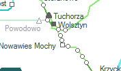 Wroniawy szolgálati hely helye a térképen