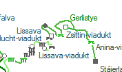 Zsittin-viadukt szolgálati hely helye a térképen