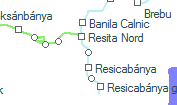 Resita Noua szolgálati hely helye a térképen