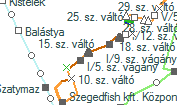 15. sz. vlt szolglati hely helye a trkpen