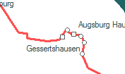 Gessertshausen szolglati hely helye a trkpen