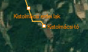 Kistolmácsi-tó szolgálati hely helye a térképen