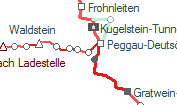 Deutschfeistritz szolgálati hely helye a térképen