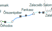 Nagyrkos szolglati hely helye a trkpen