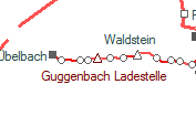 Guggenbach Ladestelle szolgálati hely helye a térképen